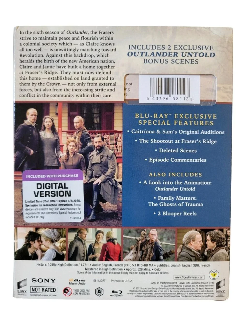 Outlander (2014) - Season 6 - Blu-ray